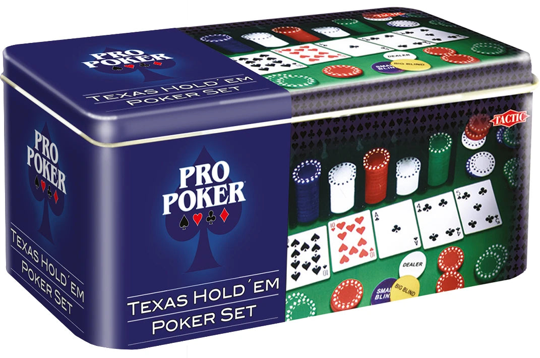 TACTIC Texas Pokera spēles komplekts