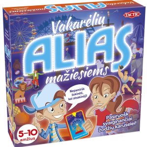TACTIC Spēle mazajiem „Vakarēļu Alias“, latviešu valodā,