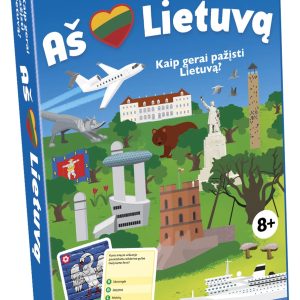 Galda spēle Tactic I Love Lithuania (58112)
