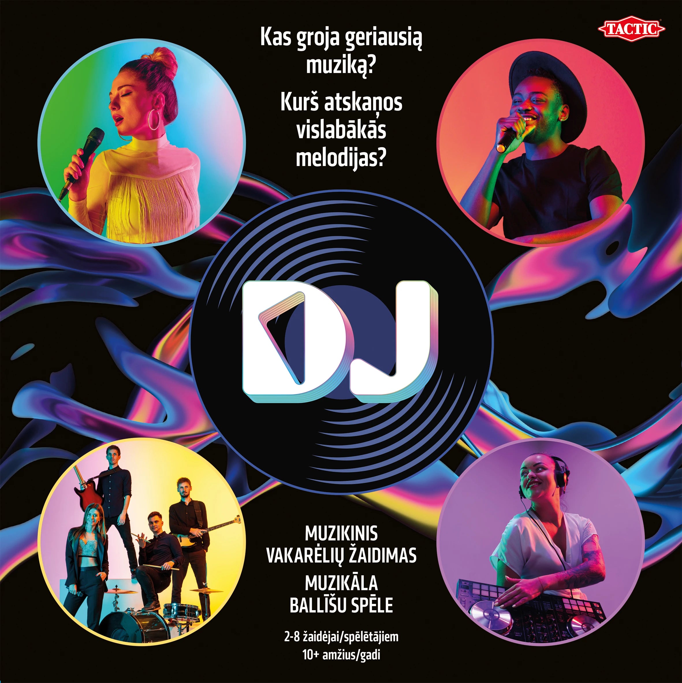 TACTIC Galda spēle "DJ Pop Music"