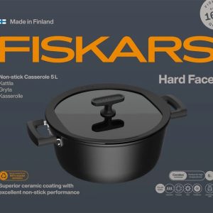 Katls fiskars hard face 5l ar vāku