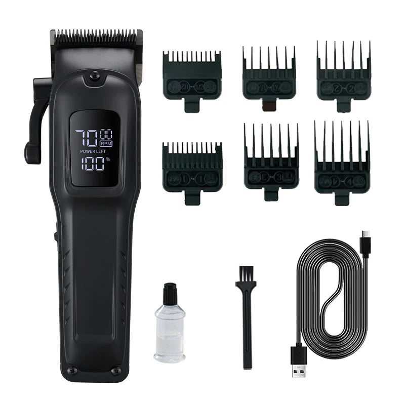 Ray Battler RB 6920 Hair Clipper + 6 Guide Combs