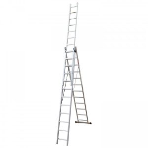 Kombinētās kāpnes EMX 3x12 pakāpieni, 3,39/8,48m, Ecomax