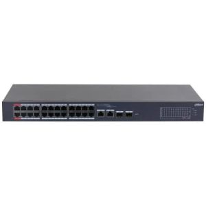 Switch-DAHUA-CS4226-24ET-375-Type L2-Desktop/pedestal-PoE ports 24-375 Watts-DH-CS4226-24ET-375