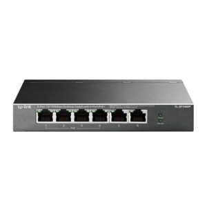 Switch-TP-LINK-TL-SF1006P-Desktop/pedestal-6x10Base-T / 100Base-TX-PoE+ ports 4-TL-SF1006P
