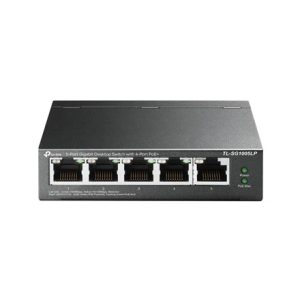 Switch-TP-LINK-Desktop/pedestal-5x10Base-T / 100Base-TX / 1000Base-T-PoE ports 1-TL-SG1005LP