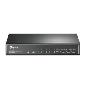 Switch-TP-LINK-Desktop/pedestal-9x10Base-T / 100Base-TX-PoE+ ports 8-TL-SF1009P