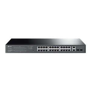Switch-TP-LINK-Desktop/pedestal-28x10Base-T / 100Base-TX / 1000Base-T-PoE+ ports 24-250 Watts-TL-SG1428PE
