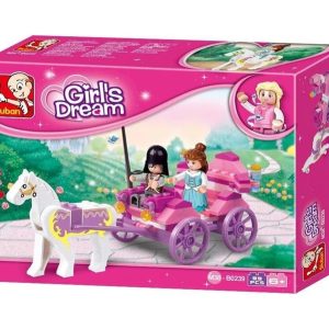 Konstruktors Sluban Princess carriage M38-B0239, 99 gab.