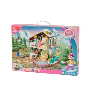 Konstruktors Sluban Girl's Dream Laimīgais dienasgrāmata M38-B0961, 439 gab.