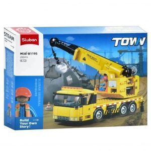 Konstruktors Sluban Town M38-B1195, dzeltena