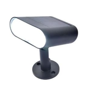 Āra sienas lampa Lutec Lutec Connect, 7W, LED, IP44, melna krās., 10.9 cm x 8.6 cm