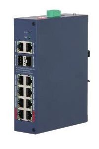 Switch-DAHUA-CHS4212-8GT-110-Switch type Managed-Switch layer L2-Form factor Desktop-10xRJ-45 ports-RJ-45 Ports Type Gigabit
