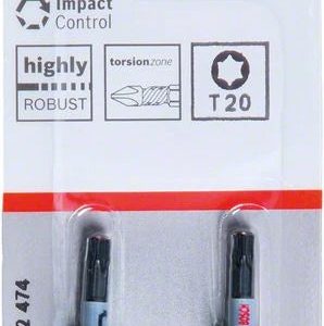 Twist uzgalis Bosch 2608522474, T20, 25 mm