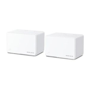 Wireless Router-MERCUSYS-Wireless Router-2-pack-3000 Mbps-Mesh-3x10/100/1000M-HALOH80X,2-PACK,