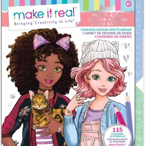 MAKE IT REAL Skiču burtnīca "Pretty Kitty"