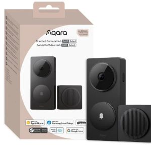 SMART HOME G410 DOORBELL CAM/HUB BLACK CH-C09D-B AQARA