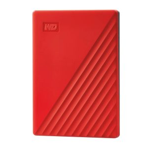 External HDD-WESTERN DIGITAL-My Passport-2TB-USB 2.0-USB 3.0-USB 3.2-Colour Red-WDBYVG0020BRD-WESN