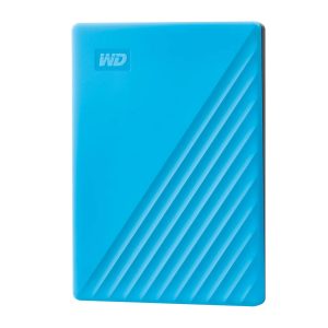 External HDD-WESTERN DIGITAL-My Passport-4TB-USB 2.0-USB 3.0-USB 3.2-Colour Blue-WDBPKJ0040BBL-WESN