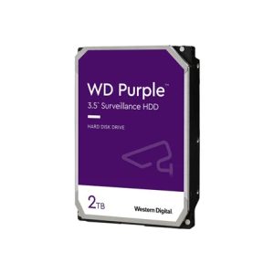 HDD-WESTERN DIGITAL-Purple- 2 TB-Serial ATA-3.5 "-WD23PURZ