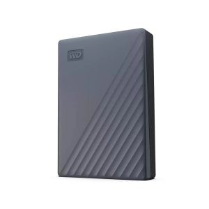External HDD-WESTERN DIGITAL-My Passport-WDBRMD0040BGY-WESN-4TB-USB-C-Colour Grey-WDBRMD0040BGY-WESN