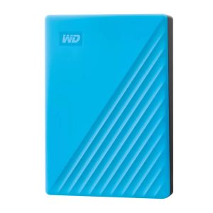 External HDD-WESTERN DIGITAL-My Passport-6TB-USB 2.0-USB 3.2-Colour Sky Blue-WDBR9S0060BBL-WESN
