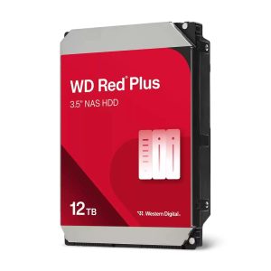 HDD-WESTERN DIGITAL-Red Plus- 12 TB-Serial ATA III-Buffer 512 MB-7200 RPM-3.5 "-WD120EFGX