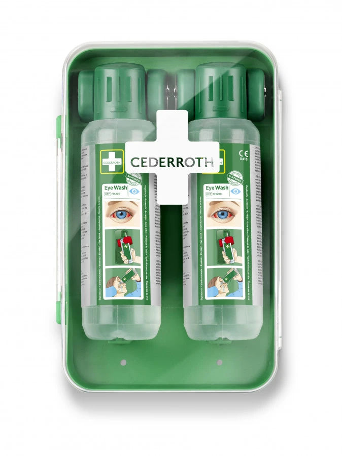 Acu skalošanas līdzekļu stends ,2x 500 ml,, Cederroth