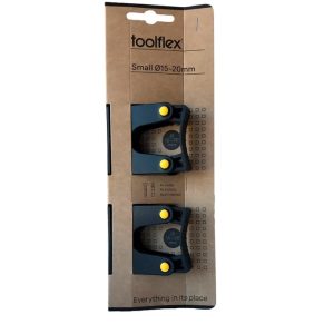 Instrumentu turētājs Toolflex 502-1, 1.5 cm, melna krās., 2 gab.