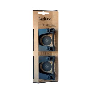Instrumentu turētājs Toolflex, 3 cm, melna krās., 2 gab.