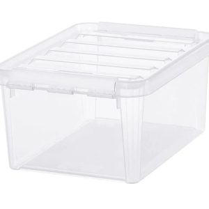 Uzglabāšanas kaste. 8 l. caurspīdīga krās.. 34 x 25