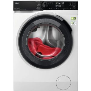 Veļas mašīna AEG 8000 sērija „PowerCare“ „UniversalDose“ LFR83966OE, 9 kg, balta krās.