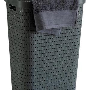 Veļas kaste Rotho 1032708853, 55 l, antracīta/pelēka, 42 cm x 32 cm