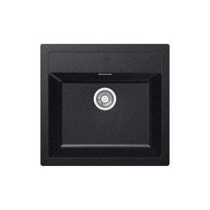 Virtuves izlietne Franke Sirius SID 610, tektonīts, 56 cm x 53 cm x 20 cm, onyx