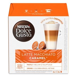 Kava Nescafe Dolce Gusto Latte Macchiato Caramel. 145.6 g