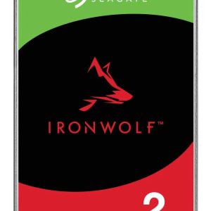 HDD-SEAGATE-IronWolf-2TB-SATA-256 MB-5400 rpm-3,5"-ST2000VN003