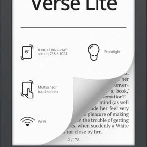 E-Reader-POCKETBOOK-Verse Lite 619 6'-6"-1024x758-1xUSB-C-Wireless LAN-Grey-PB619-T-WW