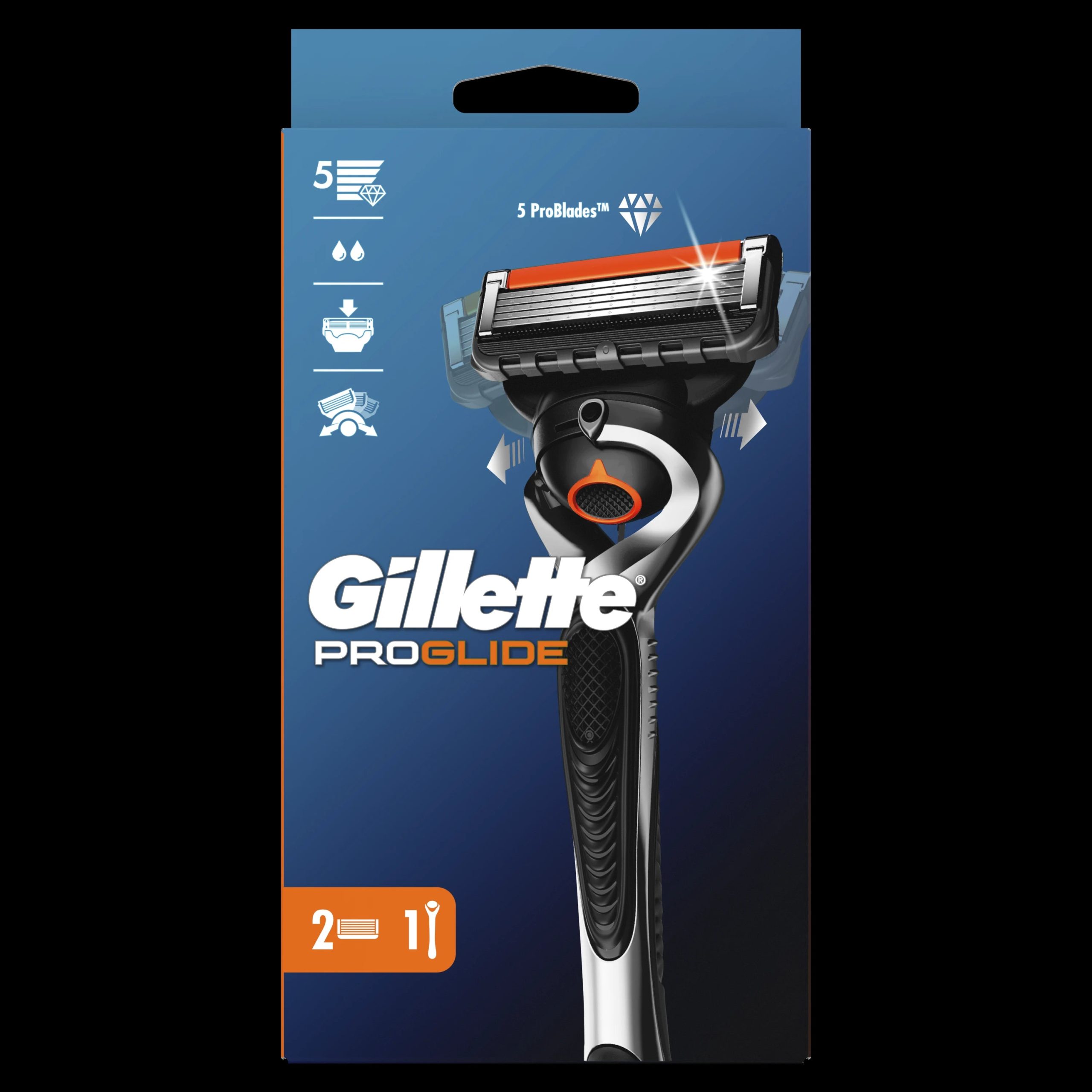 Gillette ProGlide Skuveklis Vīriešiem + 2