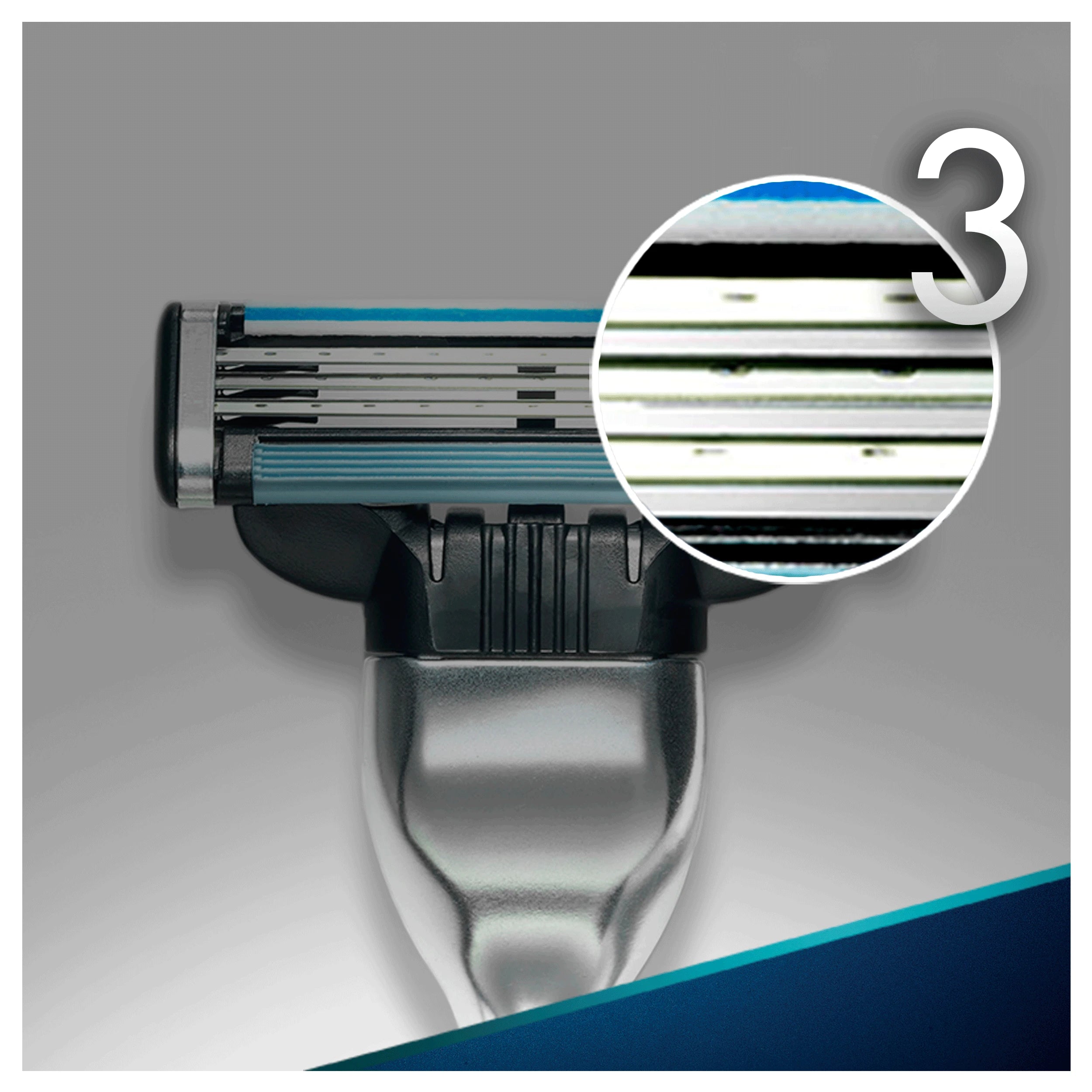 Gillette Mach3 Skuveklis Vīriešiem, 12 Skuvekļa