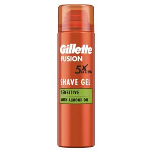 Skūšanās gēls Gillette Fusion Sensitive, 200 ml