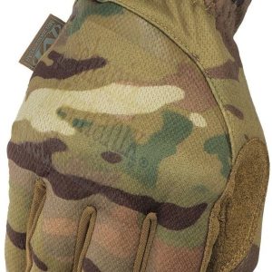 Darba cimdi pirkstaiņi Mechanix Wear FastFit Multicam FFTAB-78-010, brūna krās./zaļa krās., L, 2 gab.