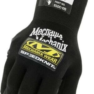 Darba cimdi pirkstaiņi Mechanix Wear SpeedKnit S1DC-05-009, balta krās./melna krās./dzeltena krās., L, 2 gab.