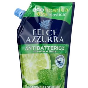 FELCE AZZURRA Mint & Lime Antibacterial šķidro ziepju rezerve 500ml