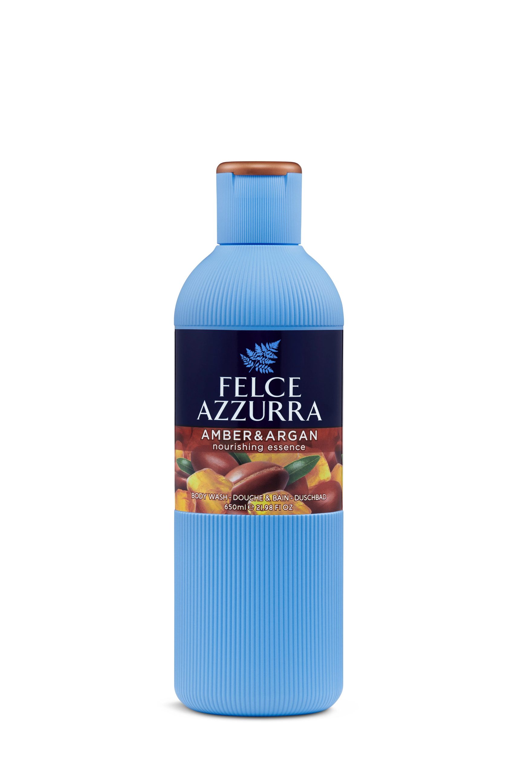 FELCE AZZURRA Amber & Argan dušas un vannas želeja 650ml