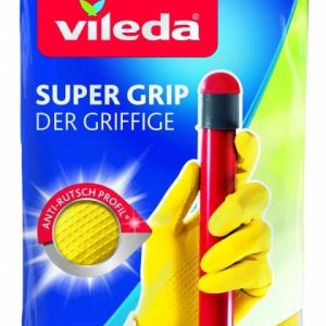 Cimdi gumija Vileda Super Grip, M