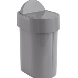 Atkritumu tvertne Gedy Junior - Grigio 8009 08, pelēka krās., 4.8 l, 34 cm x 21 cm