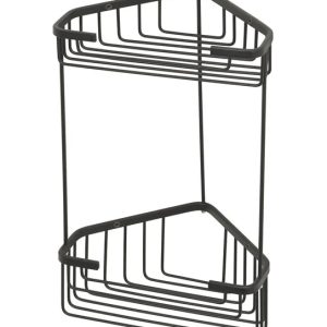 Dušas plaukts Gedy, 15.1 cm x 32.5 cm x 20 cm, melna krās.