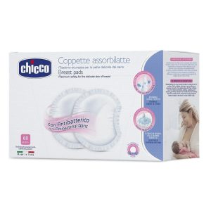 CHICCO Krūšturu ieliktņi anibakteriālie, 60 gb.