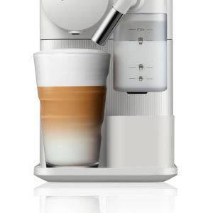 Kapsulu kafijas automāts Nespresso Lattissima One EN510.W, balta krās.