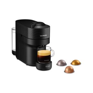 Kapsulu kafijas automāts Nespresso Nespresso Vertuo Pop ENV90.B, melna krās.